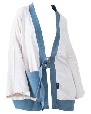 Up-fuse Neutrals The Lnd Kimono - Blue