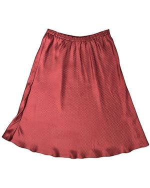 Lindsay Nicholas New York Duchess Skirt - Red