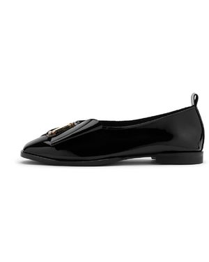 Ilvi Toys Patent Leather Ballerina - Black