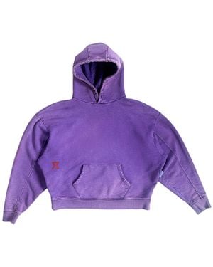 Achilles and the Tortoise Logo Hoodie - Purple