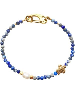 Smilla Brav Turtle Bracelet Ada - Blue