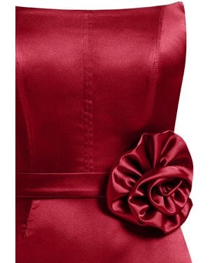 Tia Dorraine Handmade Rose Belt - Red