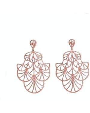 Stephanie Browne Australia Geisha Earrings - Metallic
