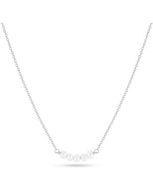 Sif Jakobs Jewellery Necklace Perla Cinque - Metallic