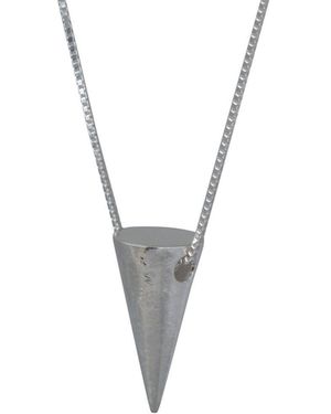 Edge Only Cone Pendant - White