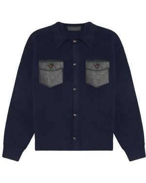 PLACE OF ELMS Mezzanotte Jacket - Blue
