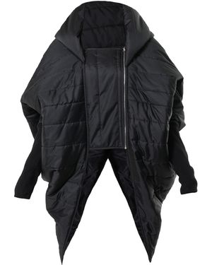 Metamorph Oversized Asymmetrical Jacket - Black