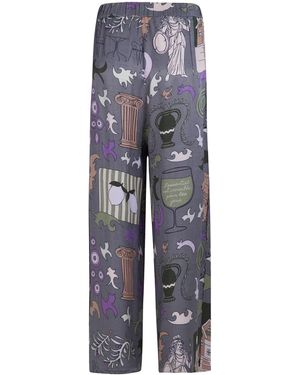 Iodes Ayvalık Cupro Pants - Blue