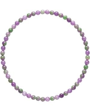 seree Field Beaded Jade Necklace - Metallic