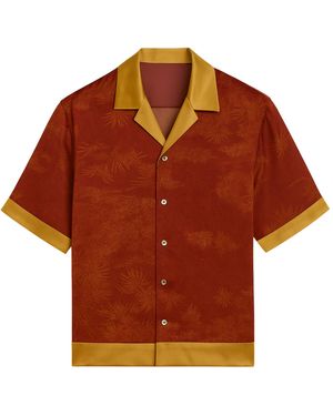 Freak Vault Kapochili Silk Shirt - Red