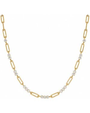 Seey Jewelry Diamond Chain Necklace - Metallic