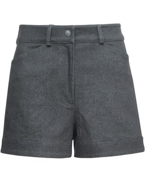 Audrey Vallens Denim Affair Shorts - Grey