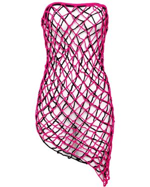 Paloma Lira Web Dress - Red