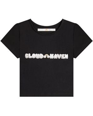 Cloud Haven Baby Tee - Blue