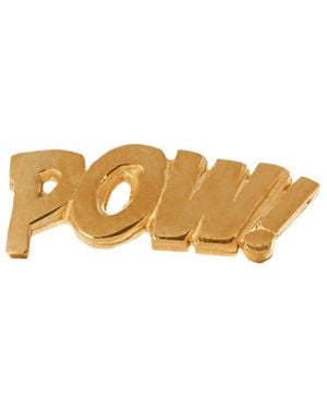 Edge Only Pow Pin 18Ct Vermeil - Metallic