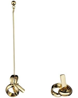 Tami&Tami Ten Sixty Four Studios Twins Drop Earrings - Metallic
