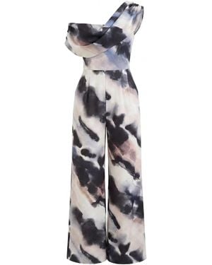 Atom Label Venice Jumpsuit - Gray