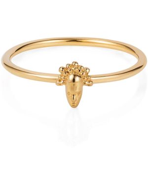 Lee Renee Tiny Voodoo Legba Ring - Metallic