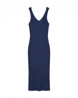 Tantra Spain Sl Strap Knit Dress - Blue