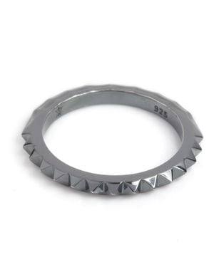 Kasun Crocodile Ring - Black