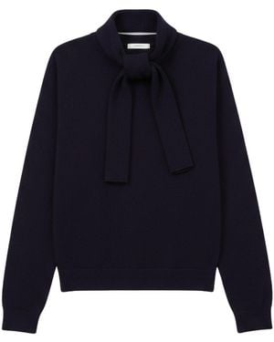 InAvati Sweater With Scarf - Blue