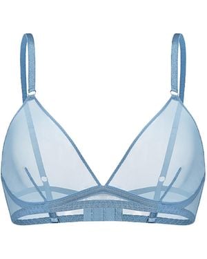 Zhilyova Unnamed Ash Bralette - Blue
