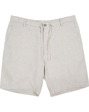 lords of harlech Neutrals Devonshire Linen Short - Gray