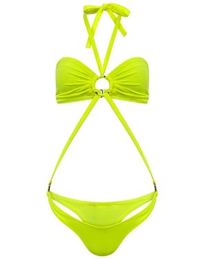 Maui X Lolita Yazmin Neon One-Piece Swimsuit - Yellow