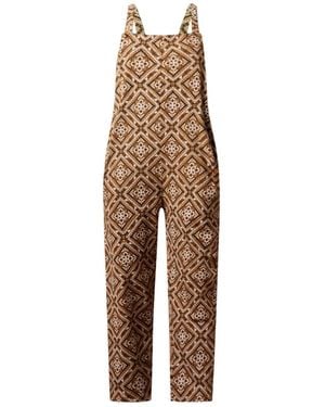 Known Supply Organic Cotton Adjustable Overalls - Brown