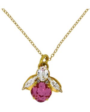 Vickisarge The Bee Necklace - Black