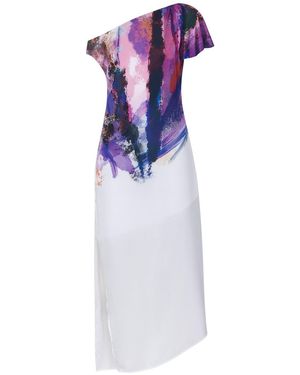Zafur Shannen Dress - White