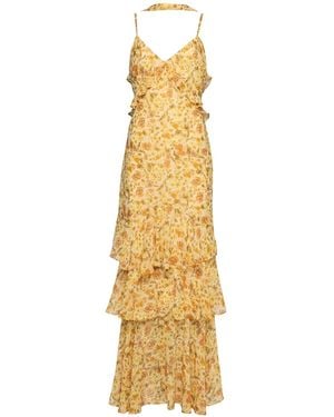 Forever Young the label Fleur Maxi Dress - Metallic
