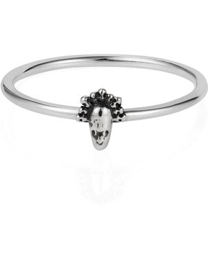 Lee Renee Tiny Voodoo Legba Ring - Metallic