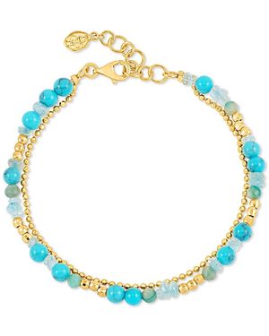 Dower & Hall Azure Orissa Bracelet - Blue