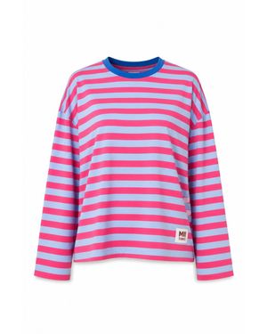 Mind Traveler Nuria Sky And Fuchsia T-Shirt - Purple