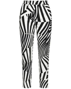 Conquista Gabardine Trousers - Black