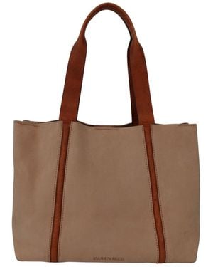 Lauren Reed Co Neutrals Paloma Tote - Brown