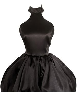 La Musa Little Tulip Dress - Black