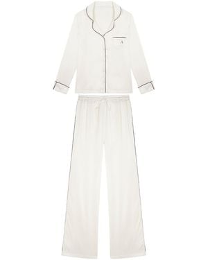 Aqva Swimwear Dusk Pajama - White