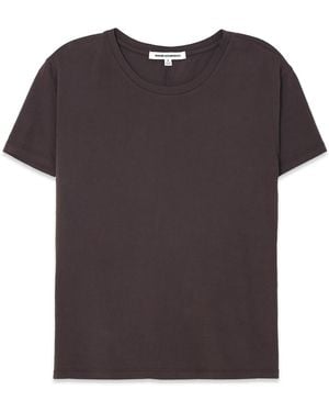 NOEND Supima Cotton Crew Neck Tee - Purple