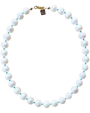 Firera Atelier Pearl & Necklace - White