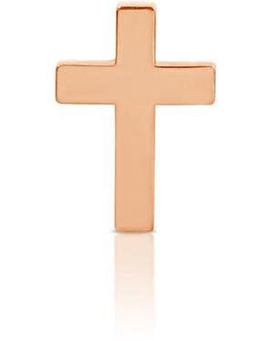 Maya Brenner Charm Stud - White