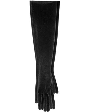 Audrey Vallens Miss Av Alice Gloves - Black