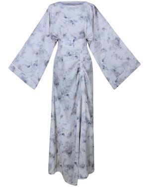 Miss Me Honey Maxi Dress - Blue