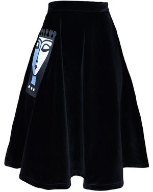 My Pair Of Jeans Jack Round Skirt - Black