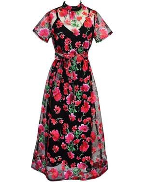 Jennafer Grace Jj Maxi Dress - Red