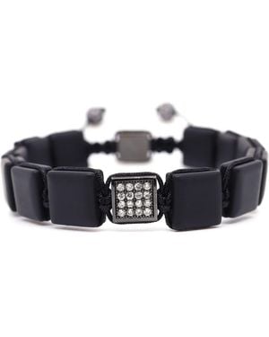 Shar Oke Onyx Square Bracelet - Blue