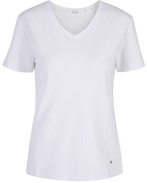tirillm Star V-Neck T-Shirt - White