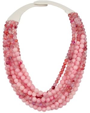 Fairchild Baldwin Helena Carnation Necklace - Pink