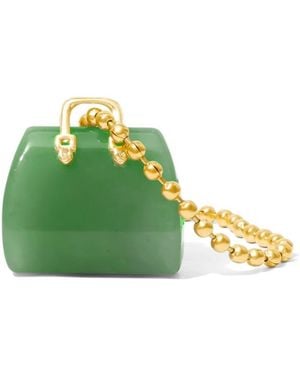 Already Mine Ny Aventurine Handbag Charm – Wealth, Luck & Abundance - Green